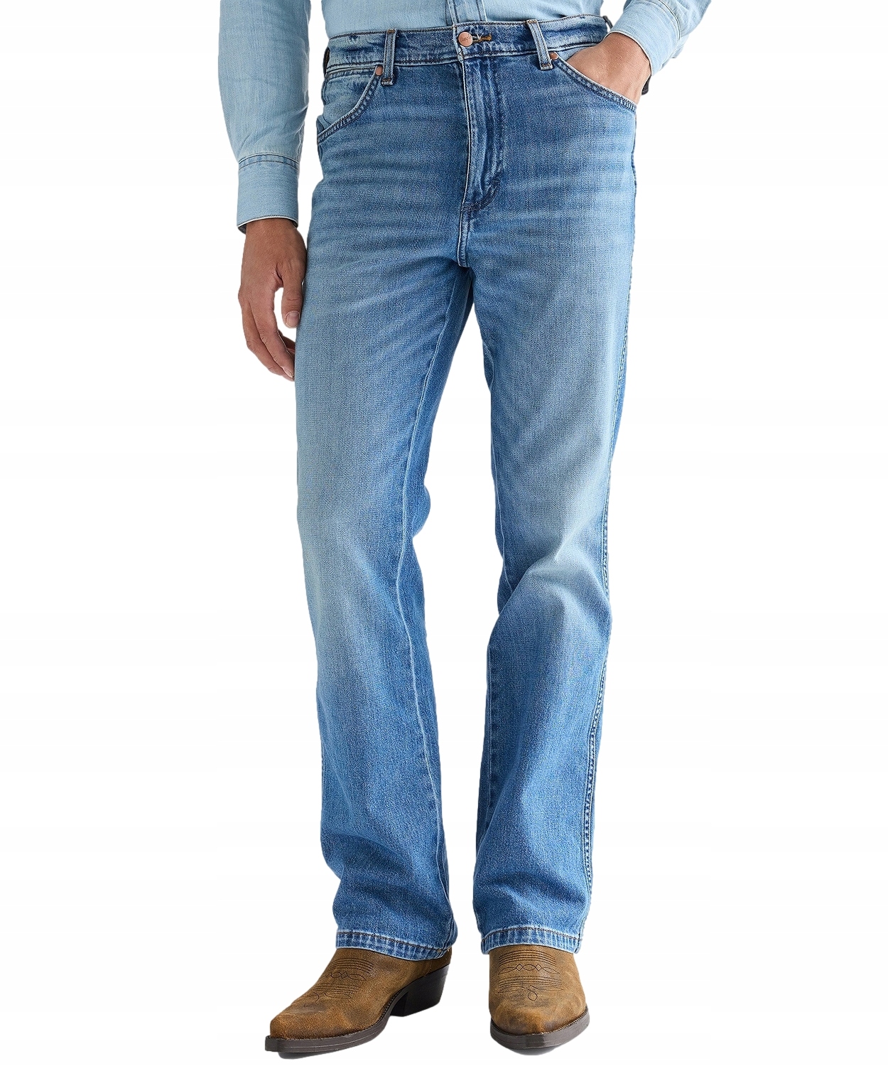 Džíny Wrangler Wrancher 112377838 Harbor Blue W 34 L 34