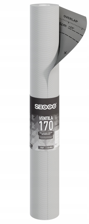 Fólie Membrána Secco Ventila 170g 75m² Vysoká Odolnost!