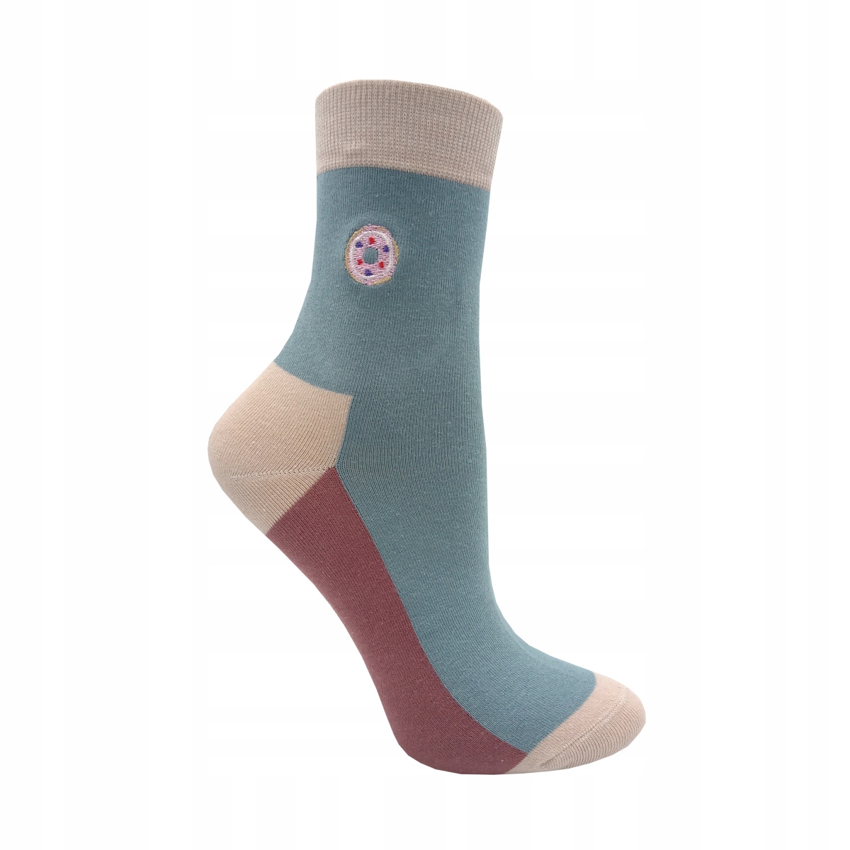 SKARPETY DAMSKIE WYSOKA JAKOŚĆ KOLOROWE 5 PAK Marka Inna marka