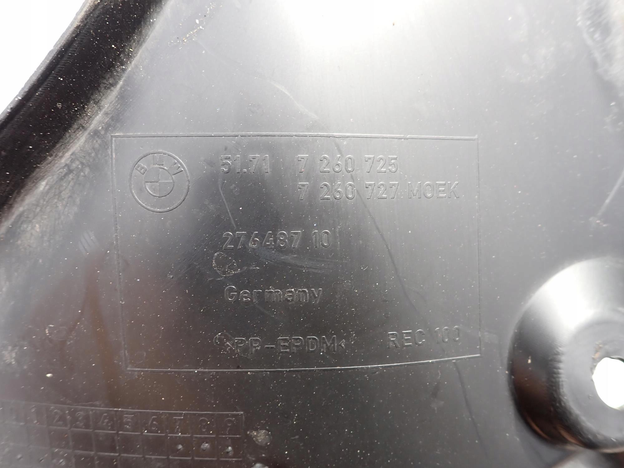 BMW 3 F30 F31 11-18 mudguard front front left