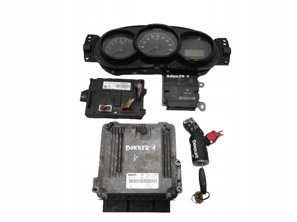 DACIA DOKKER 12- 1.5DCI ZESTAW STARTOWY STEROWNIK 237102213R