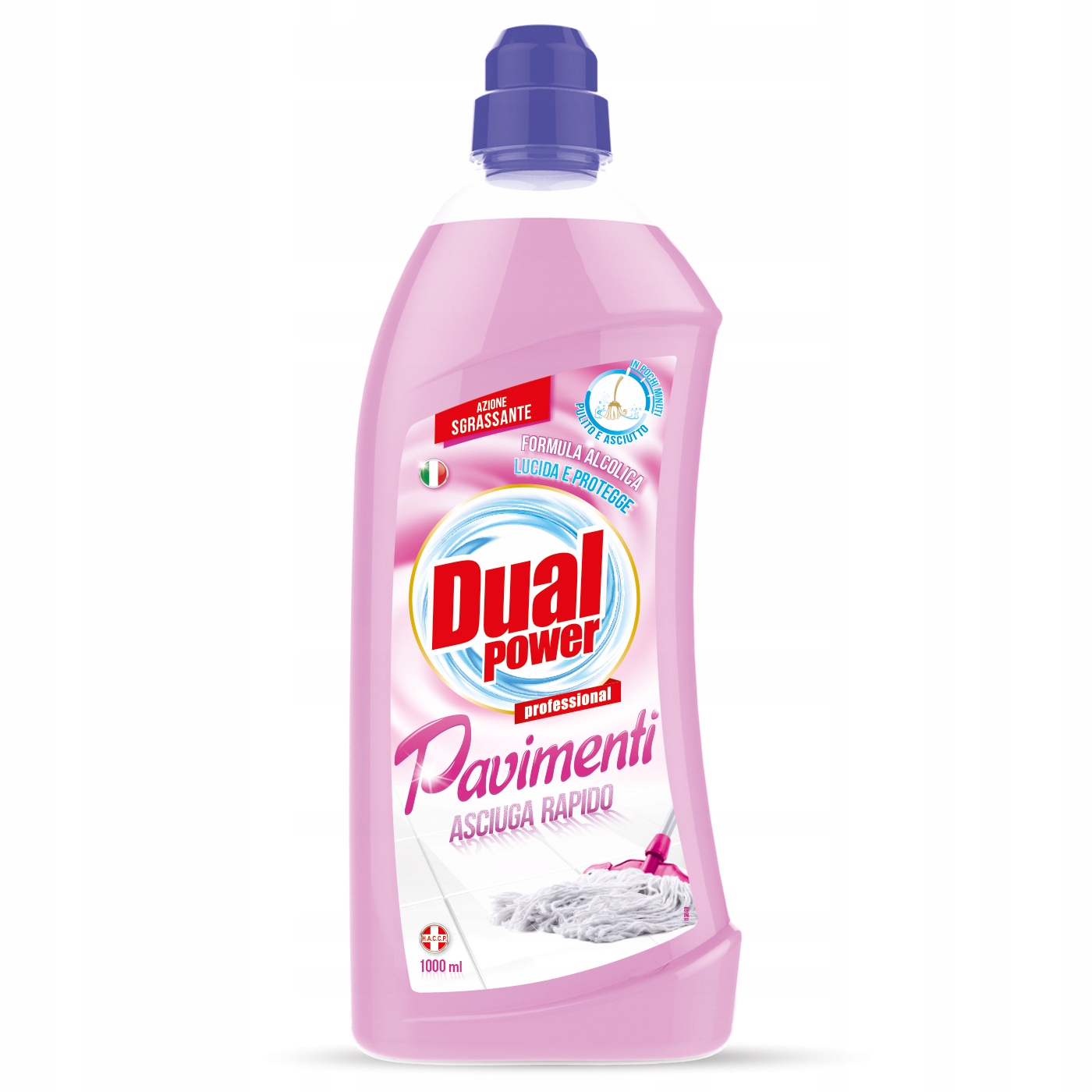 

Dual Power Płyn do mycia podłóg Odtłuszczacz, 1 l