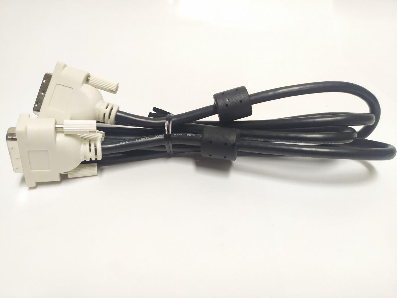 Кабель DVI-DVI 1.8 m, новый, с ферритовыми фильтрами Cable Length 1.8 m