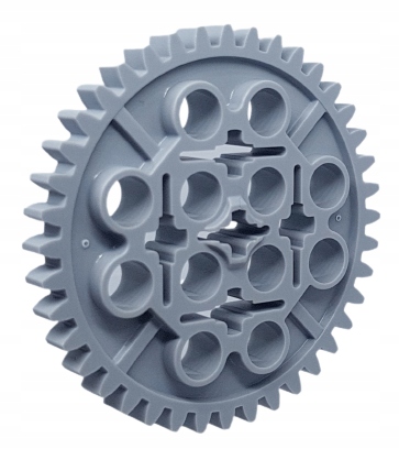 

Lego Zębatka 40 jasny szary 3649