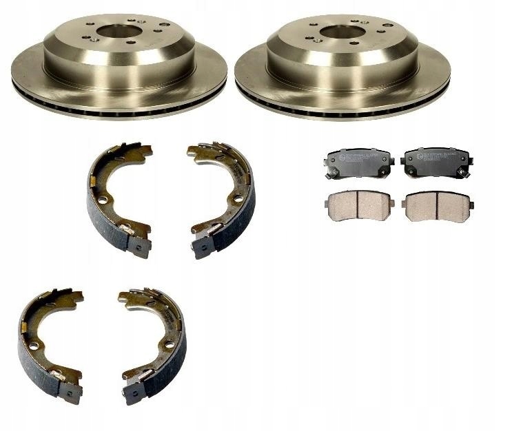 Kotouče Brzdového Třmenu Hyundai IX55 Veracruz Zadní Sada 324 MM