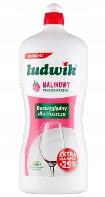 

Ludwik Płyn do mycia naczyń - Malinowy 1,35kg
