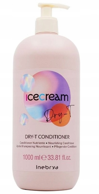 Inebrya IC Dry-T Odżywka 1000 ml włosy suche