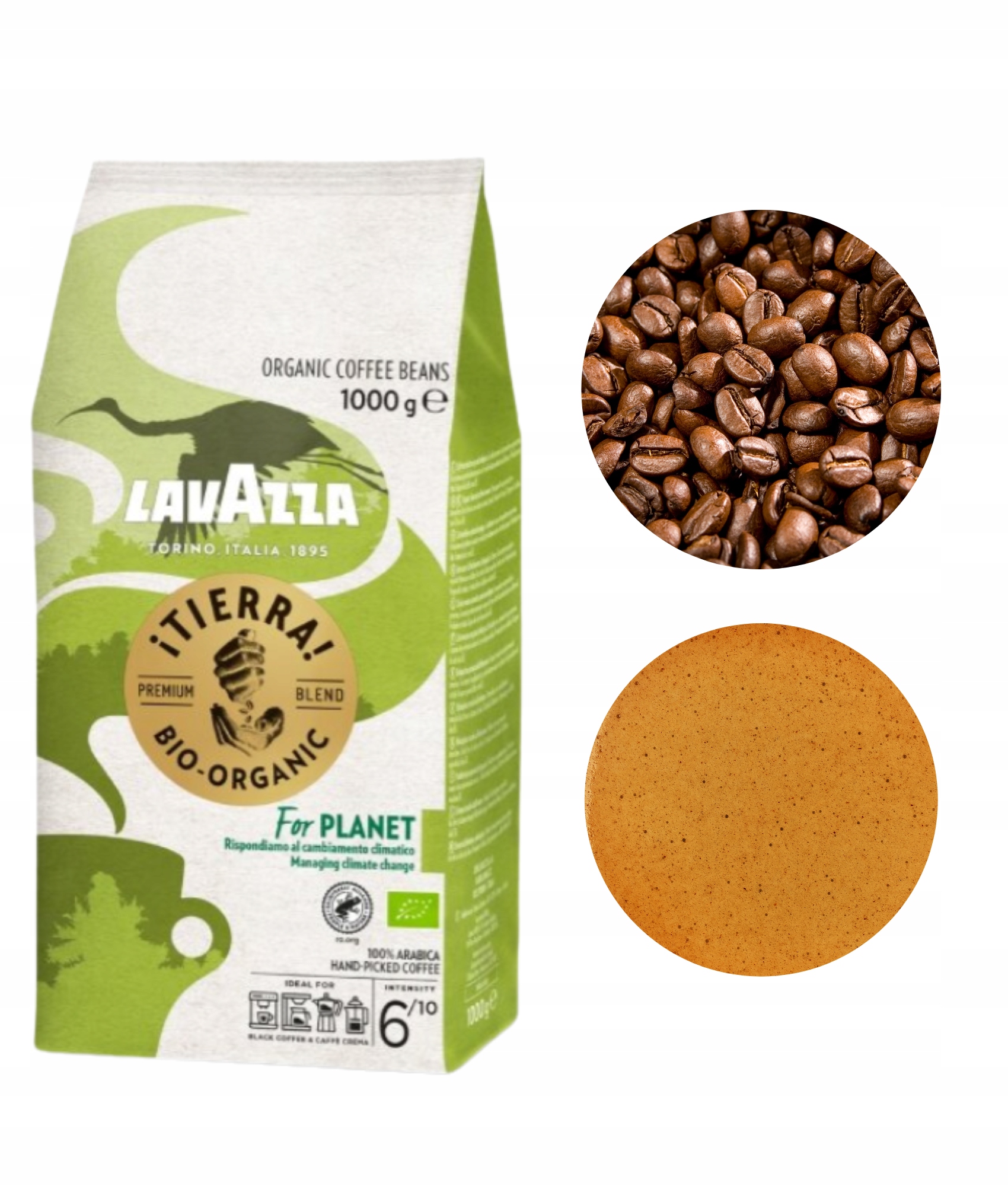 Levně Lavazza Tierra for Planet bio káva Arabica 1 kg