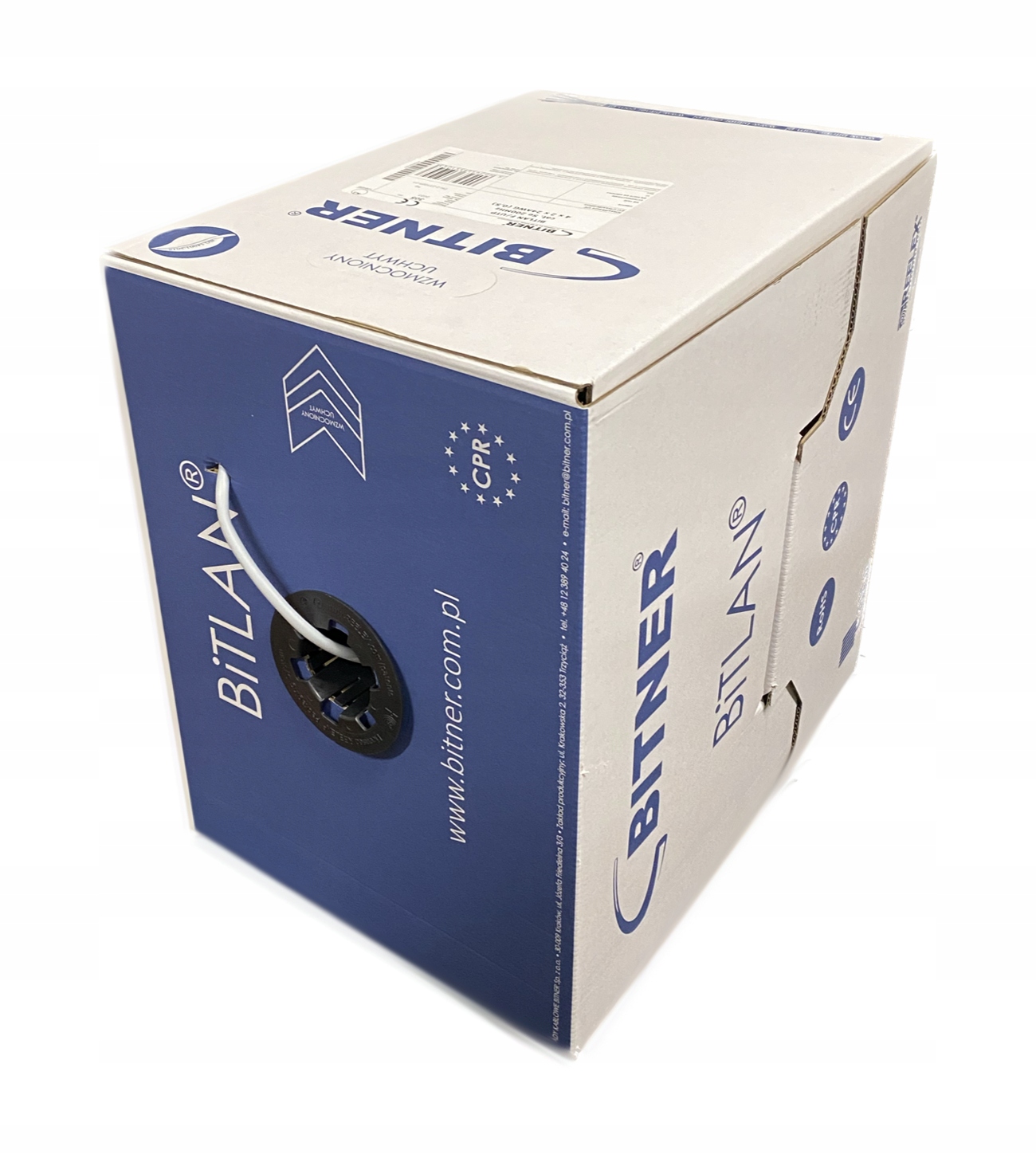 Kabel Ftp skrętka ekranowany Bitner kat. 5e 305m (BiTLAN F/utp cat.5e)