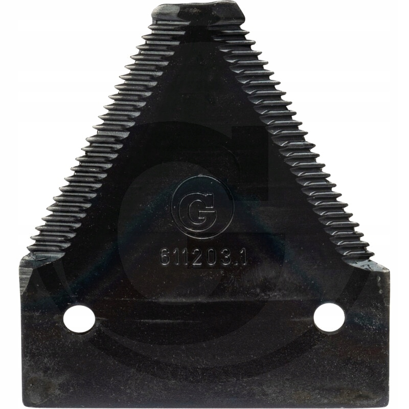 Nożyk listwy tnącej górnie ryflowany, 2,7 mm, Claa