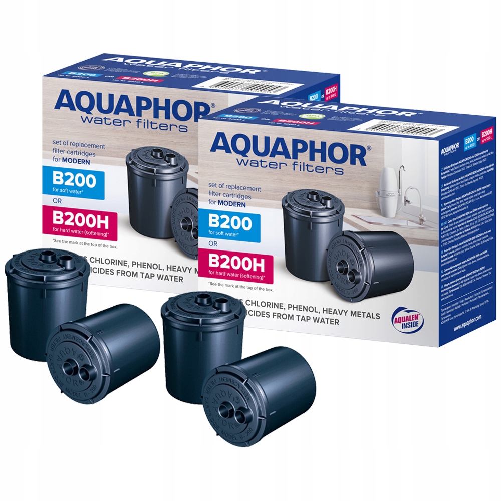 

Wkład Filtrujący B200 Aquaphor Filtr Wody Modern 4