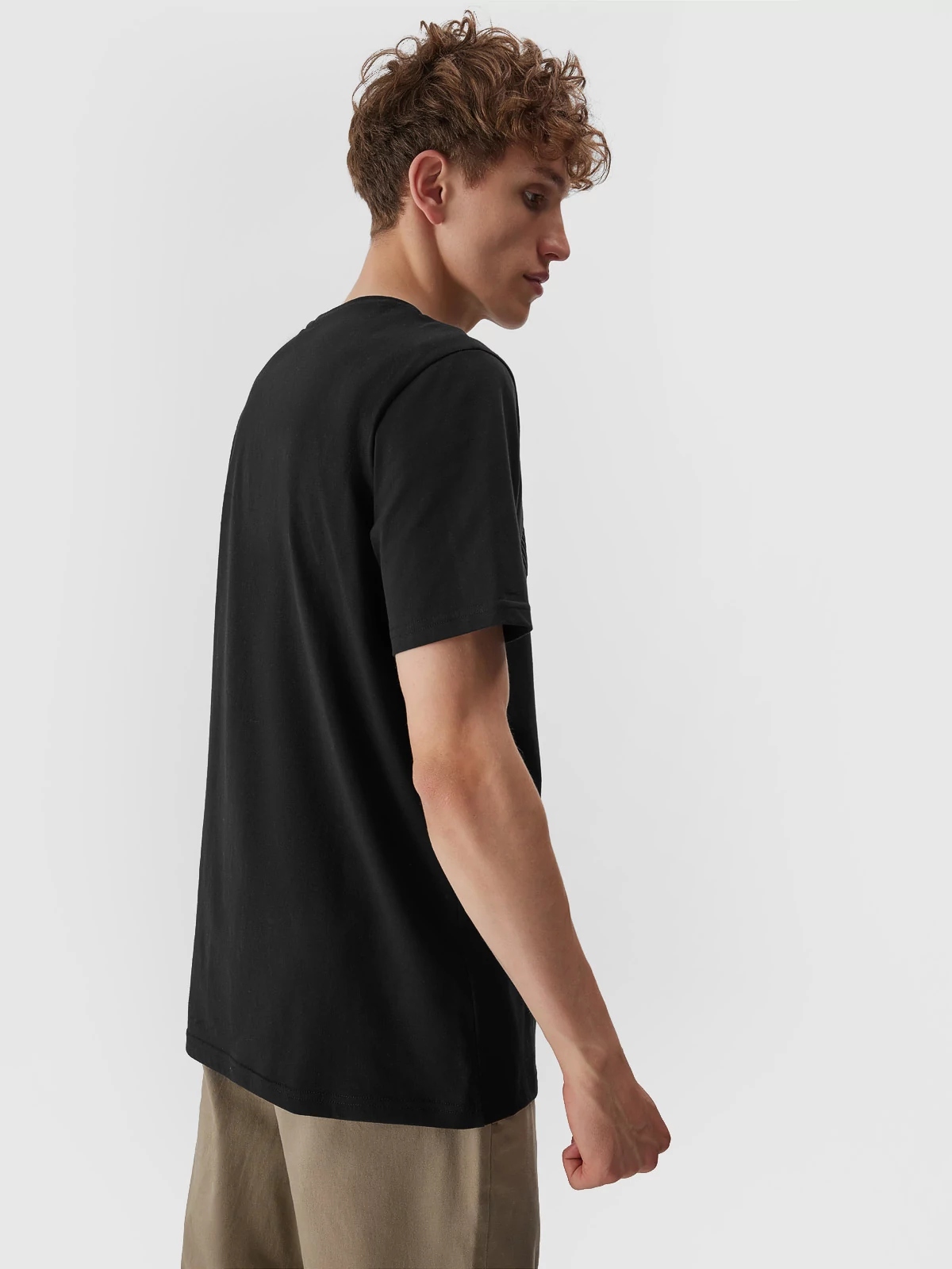 KOSZULKA MĘSKA 4F SPORTOWA T-SHIRT BAWEŁNA M Rozmiar M