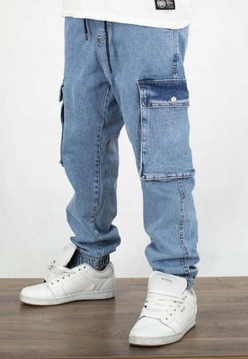 Kalhoty I8 Denim BOY40 Joggery Cargo blue bird