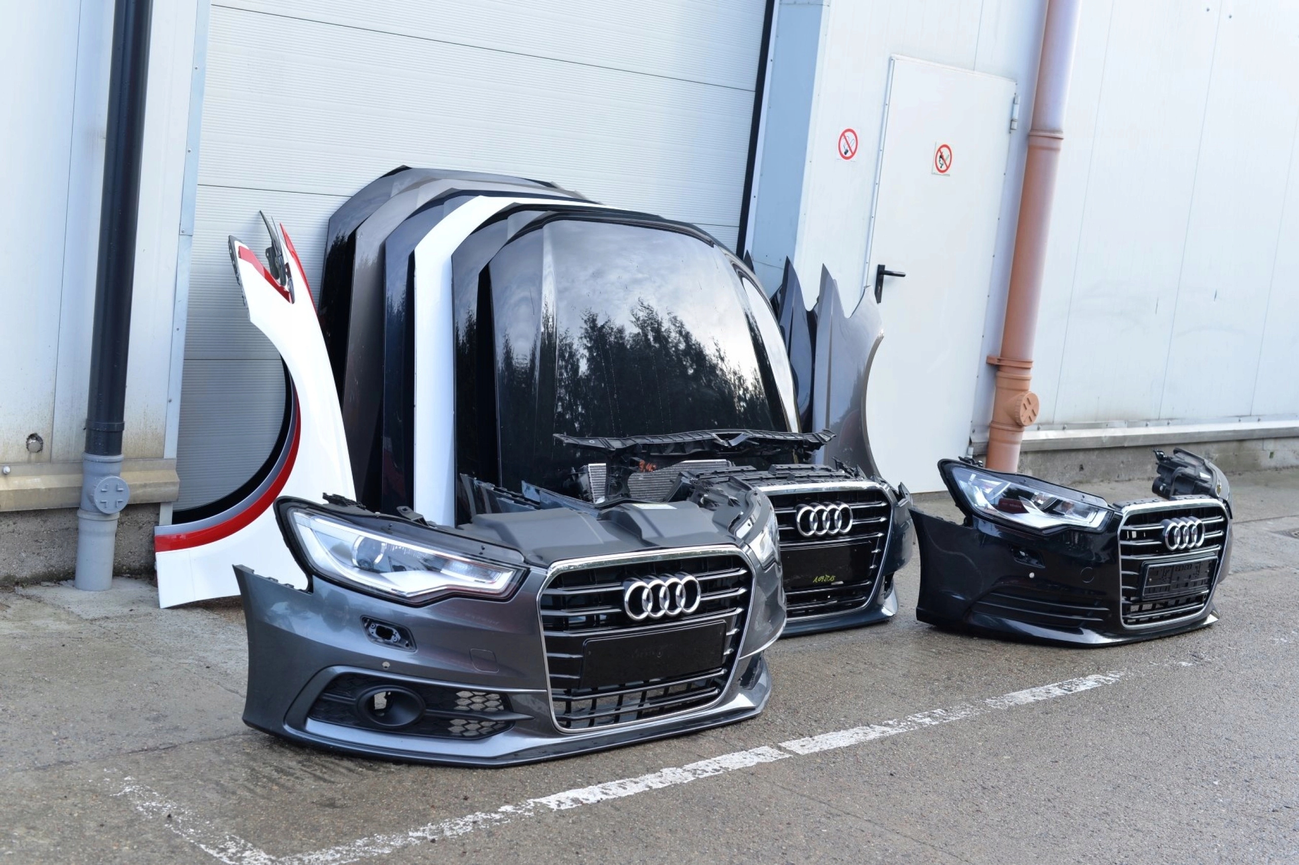 КАПОТ БАМПЕР КРИЛО РЕШІТКА РАДІАТОРА ФАРА КСЕНОН LED ПЕРЕДНЯ ПАНЕЛЬ БАЛКА AUDI A6 C7g0 11-