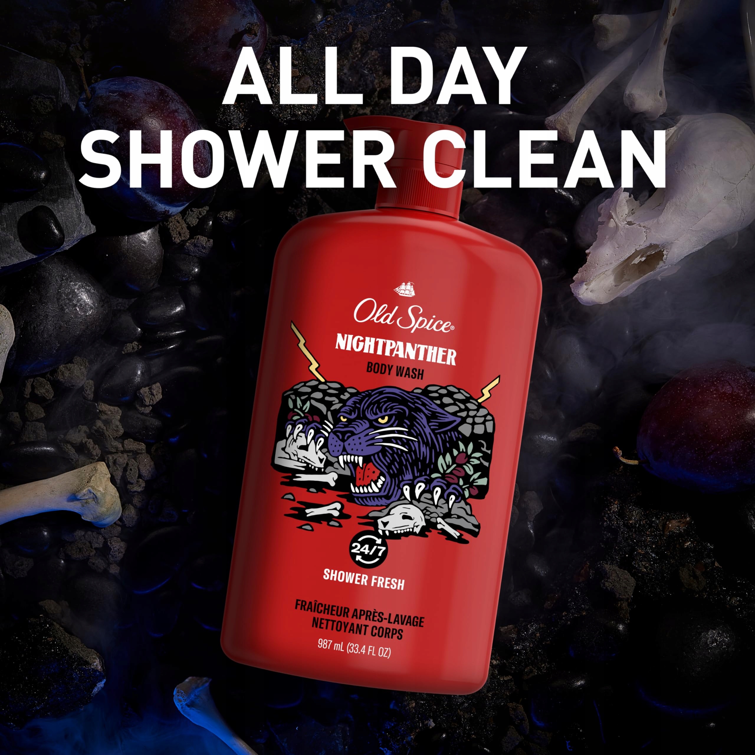 Sprchový Gel Old Spice Nightpanther 987 ml z Usa
