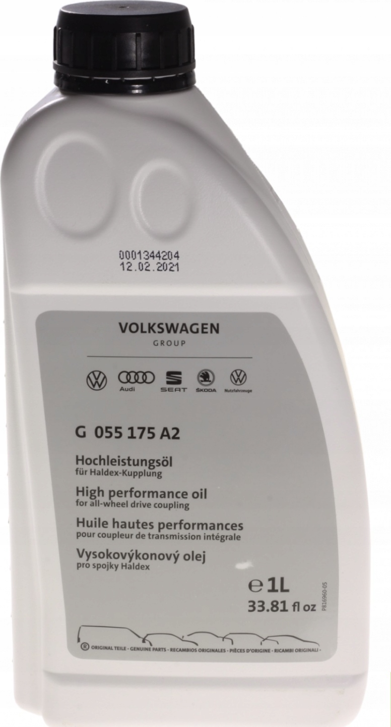 Vysokovýkonostní olej pro Škoda (originál) G 055175A1