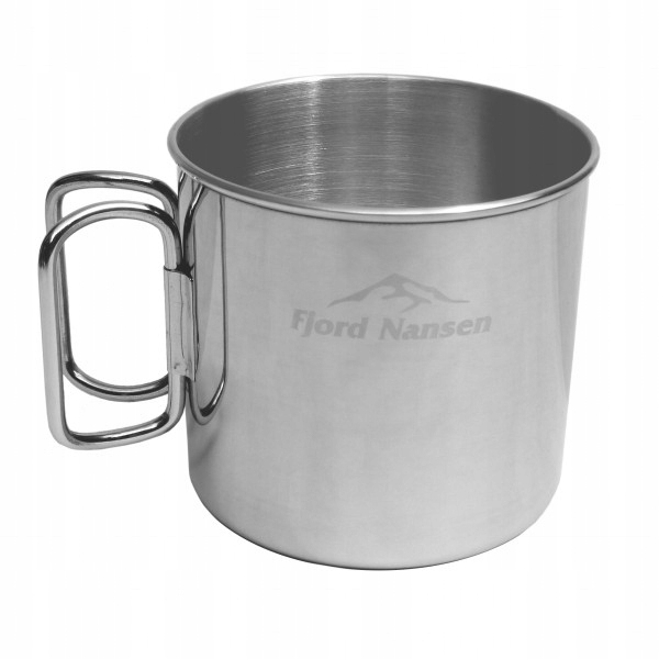 

Kubek stalowy Fjord Nansen Brann Silver