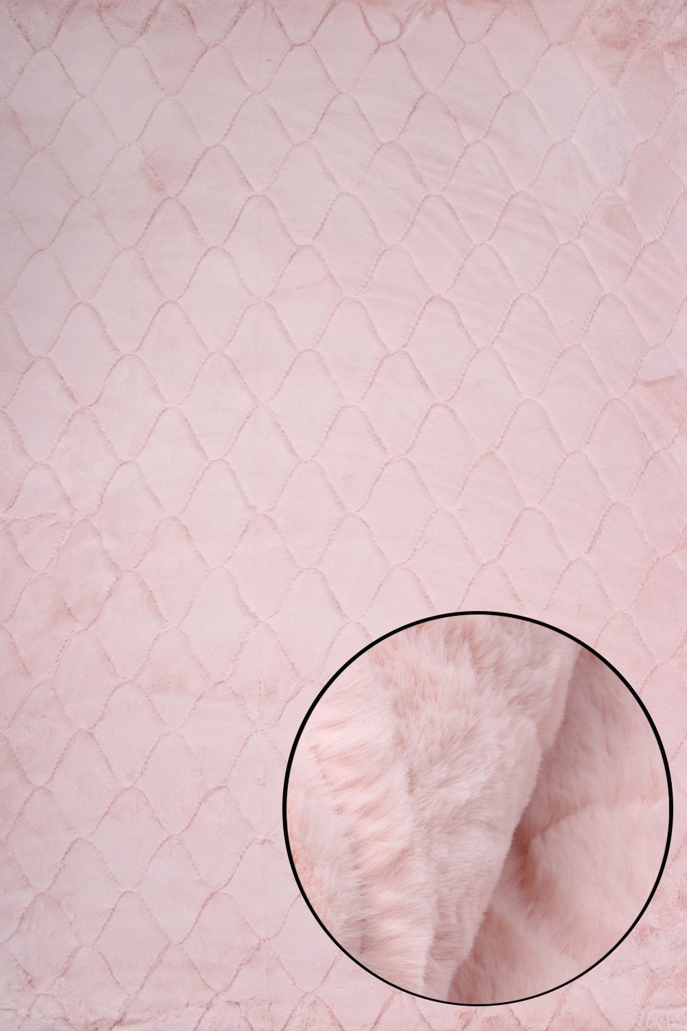 Koberec Rabbit Do Obývacího Pokoje Ložnice Nadýchaný Růžový 80X140 Měkký