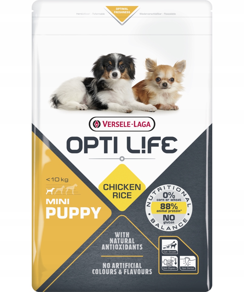 Versele-laga Opti Life Puppy Mini pro štěňata malých a mini plemen 7,5 kg