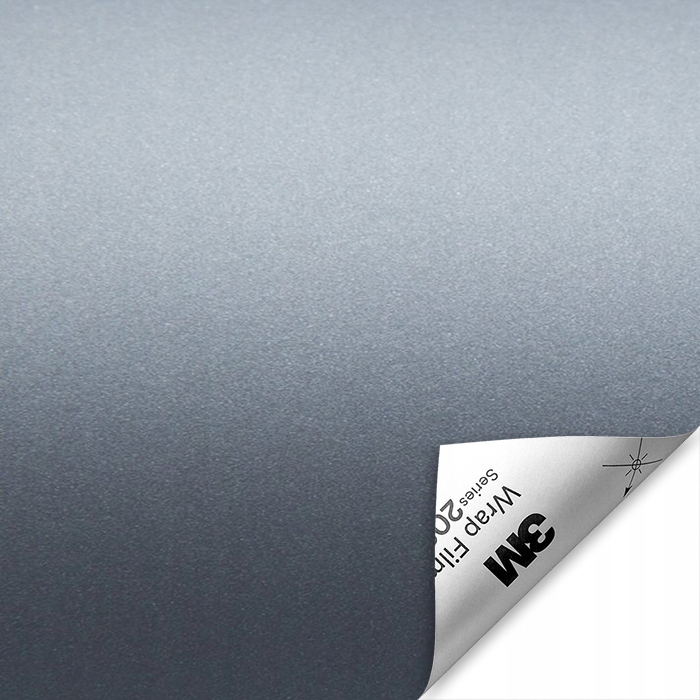 3M 2080 Fólie pro změnu barvy automobilu 50x152 Matte Silver M21