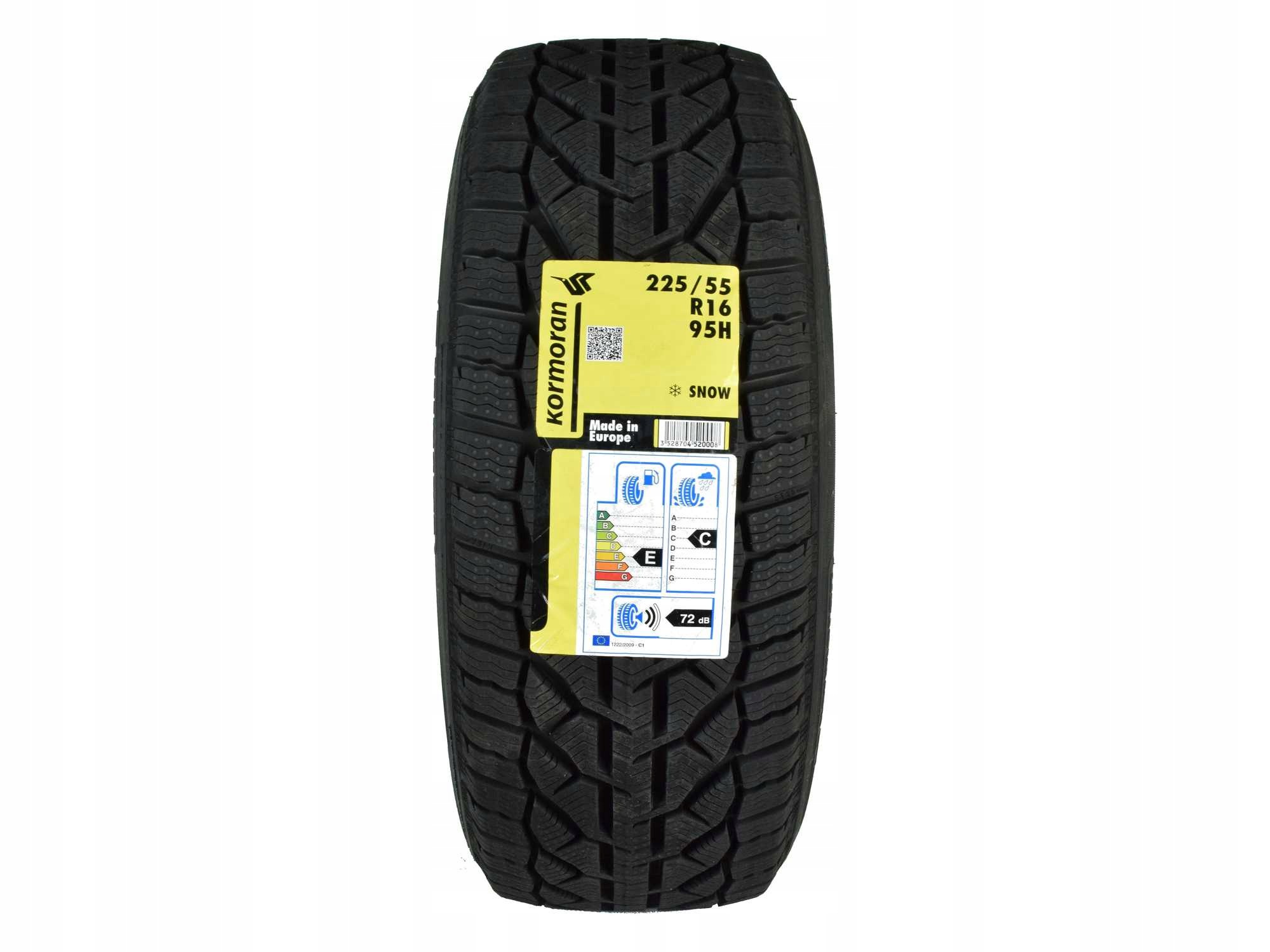 Opona zimowa 225/55R16 Kormoran Snow 2026