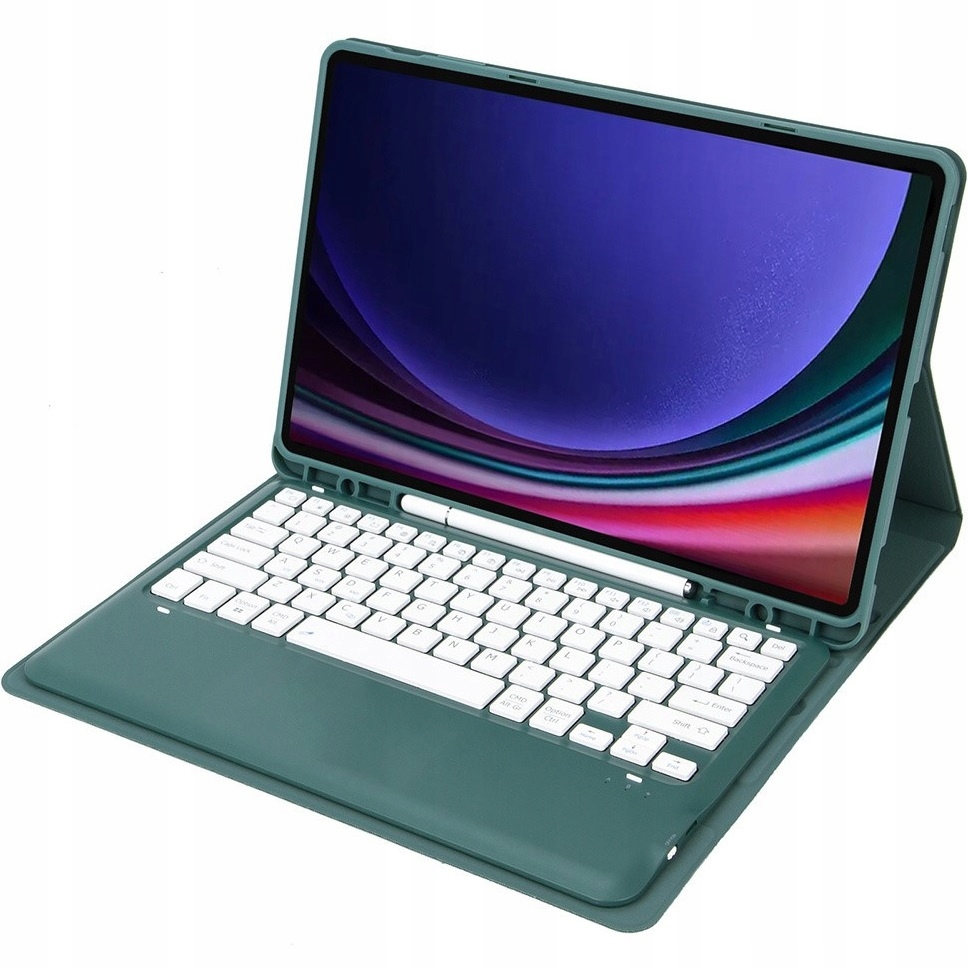 Pouzdro S Bluetooth Klávesnicí Pro Samsung Galaxy Tab S9+ Plus Case Se Stojánkem