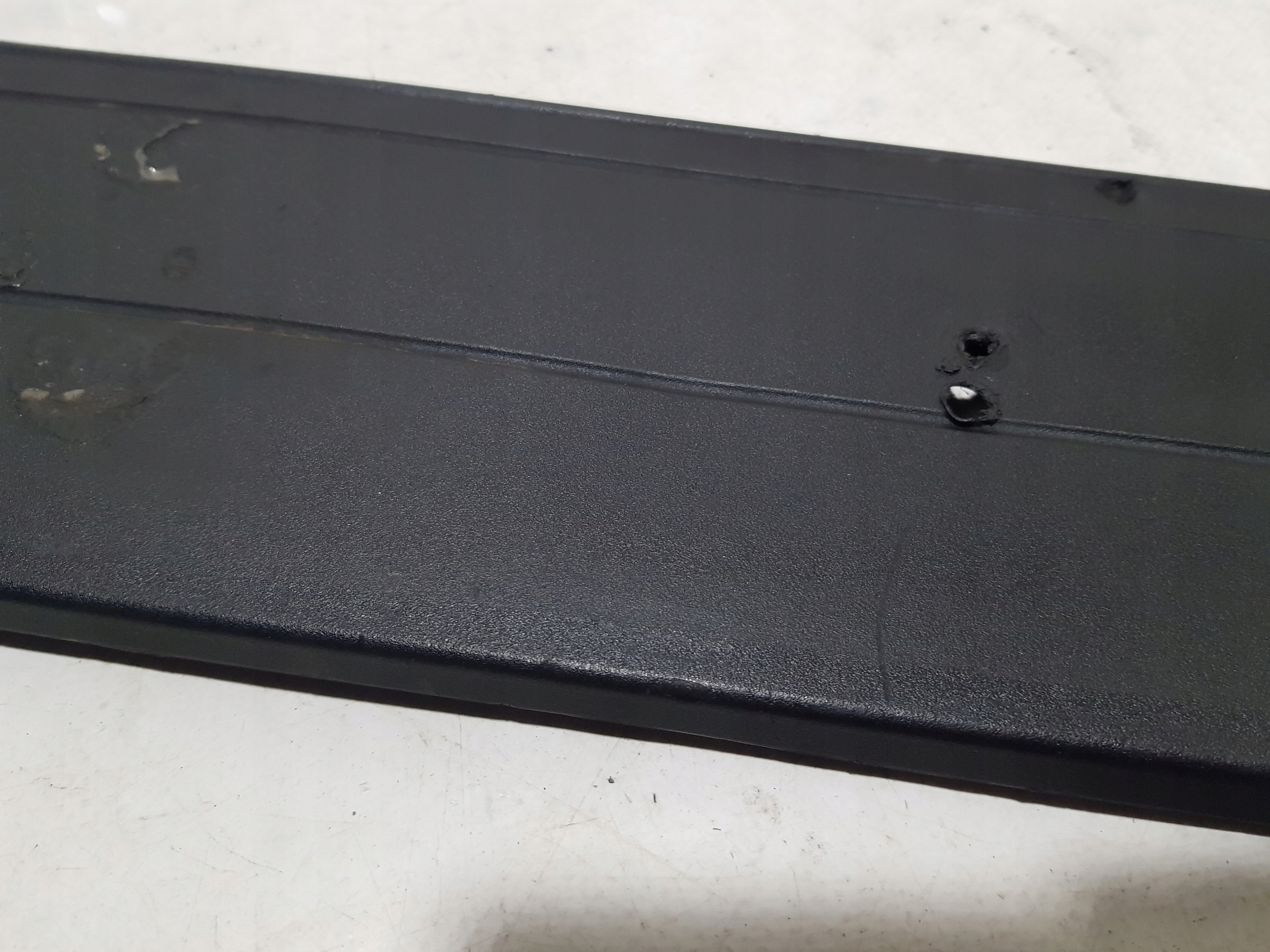 BMW X6 E71 frame pad signs REJESTRACJI front