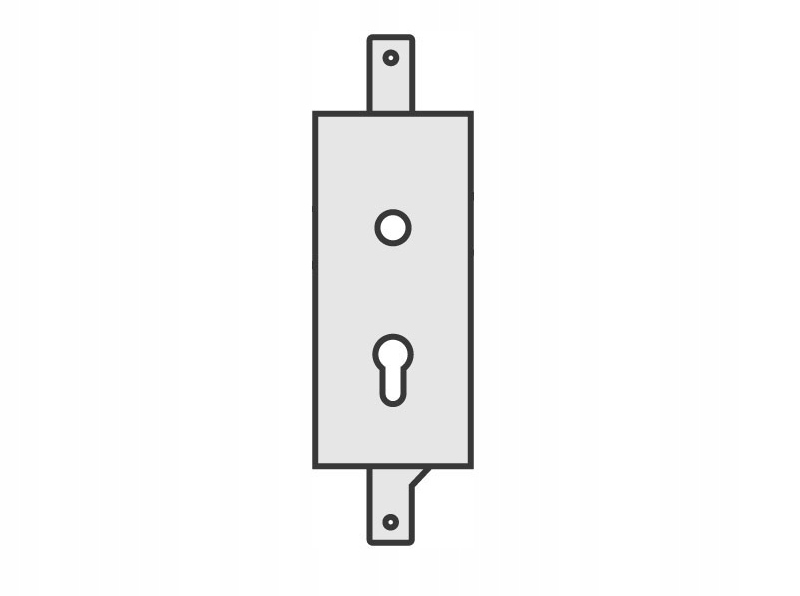 ZAMEK DO DRZWI GARAŻOWYCH BRAM GARAŻU KASTEL 4.12