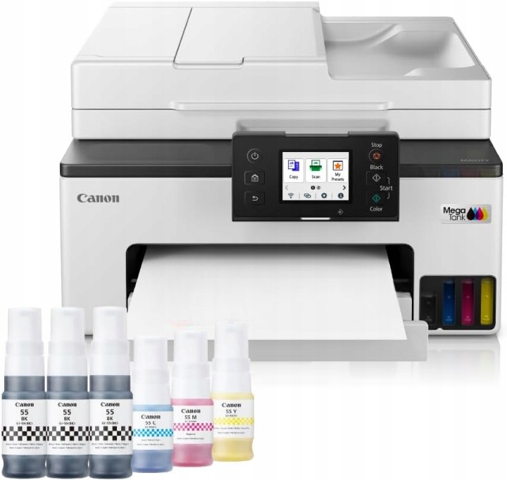 Inkoustová multifunkční tiskárna (barevná) Canon Maxify GX2050