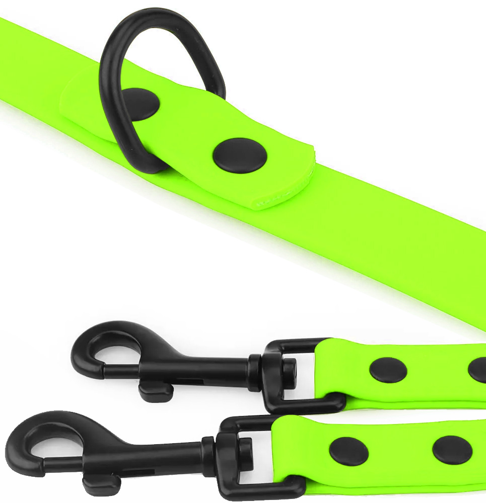 2X Vodítko pro psa Silná Nastavitelná Biothane Pvc 10 m