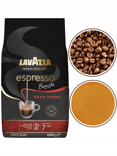 Levně Lavazza Gran Crema Espresso Káva Zrnková 1 kg