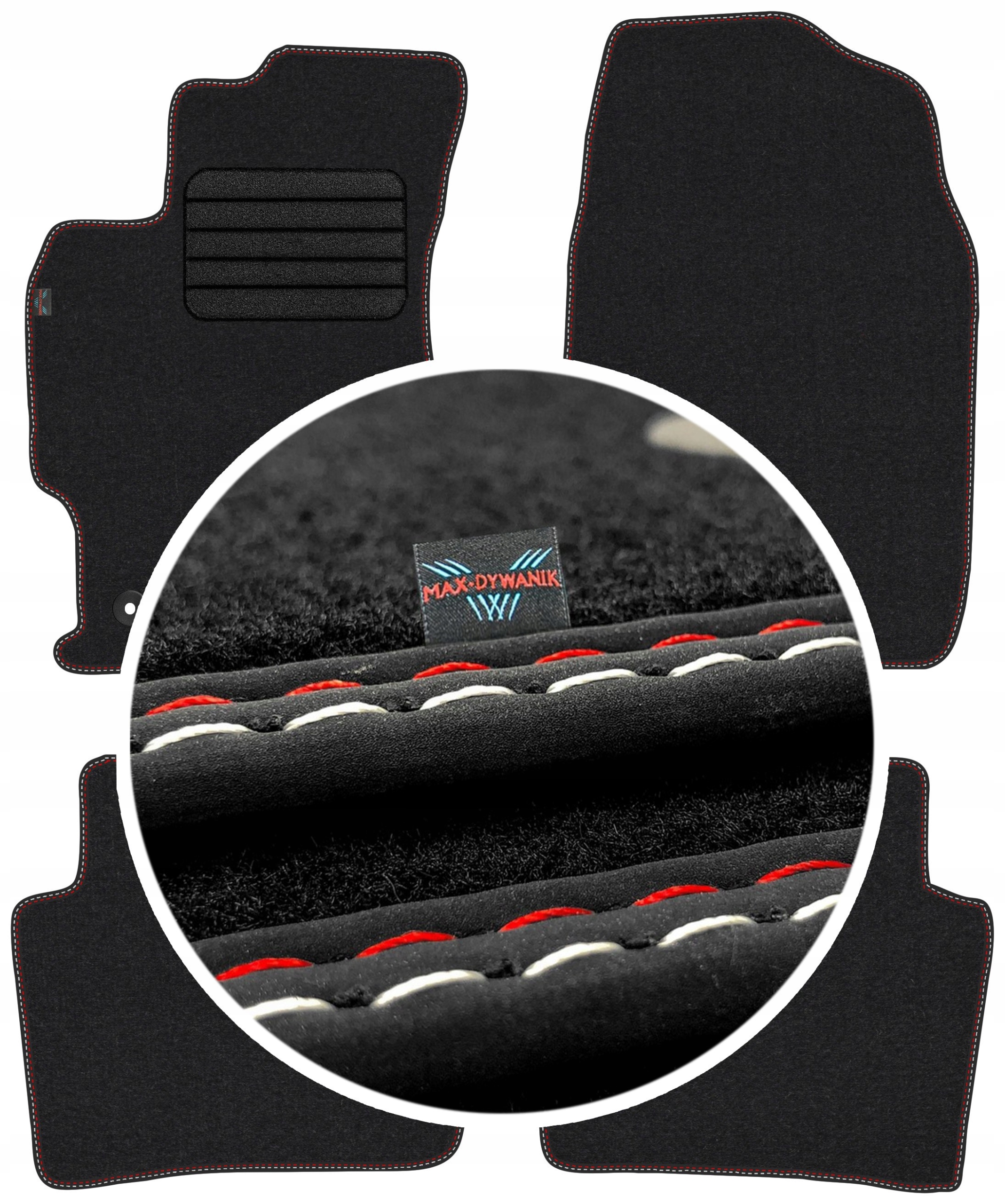 

Mazda 6 II 2008-2012 Wycieraczki welurowe