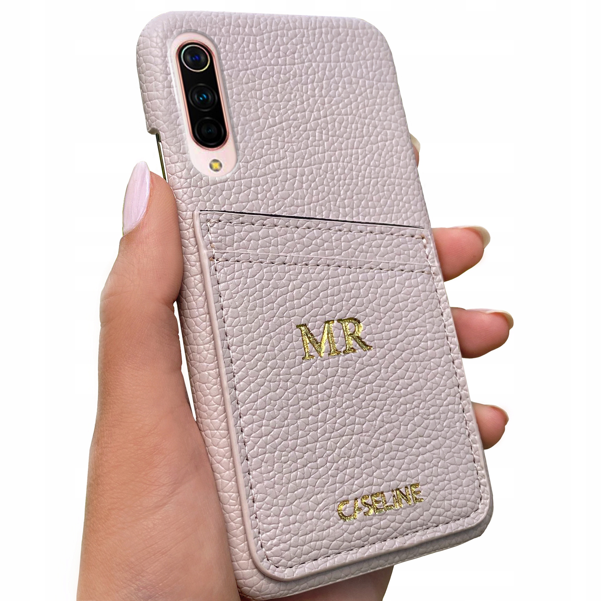 

Etui Monogram do Xiaomi Mi A3 inicjały +szkło