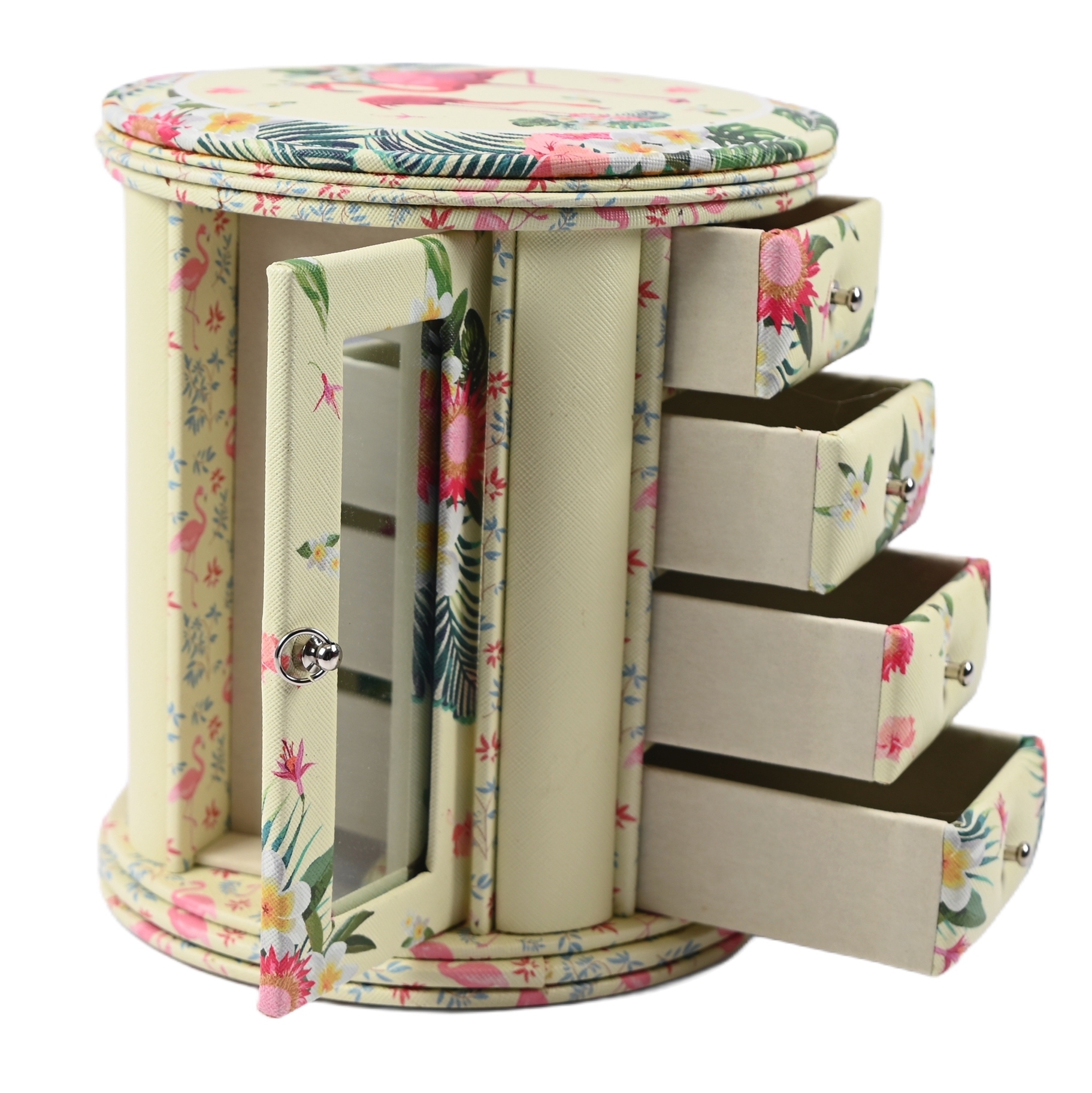 Šperkovnice Na Bižuterii Ozdobný Prostorný Organizér Skříňka Různé Barvy