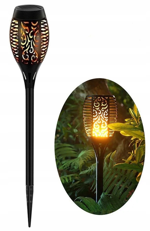 

Lampka Solarna Pochodnia 12LED Efekt Płomień 749