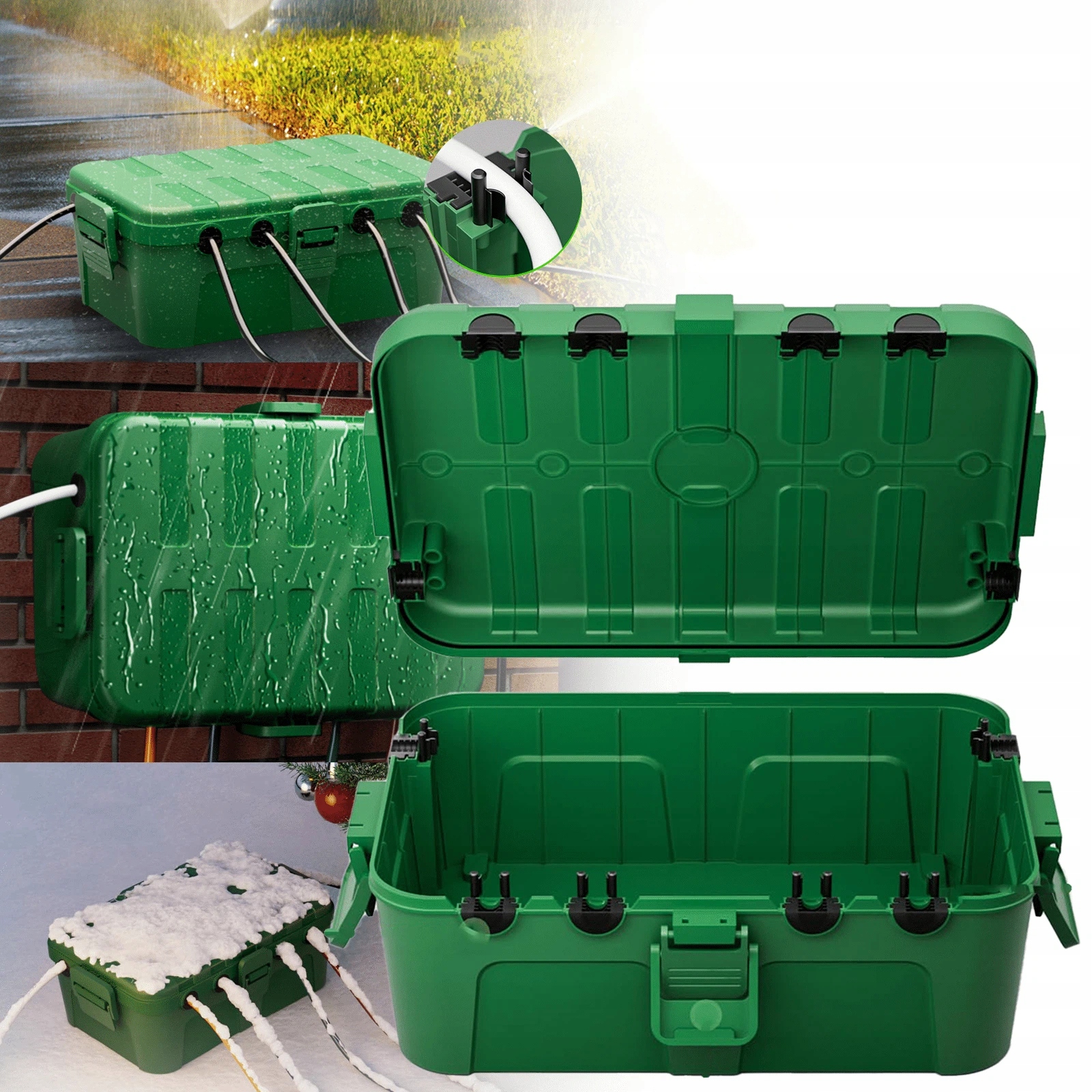 Elektrická vodotěsná skříňka IP54 pro zásuvky Elektrická skříňka