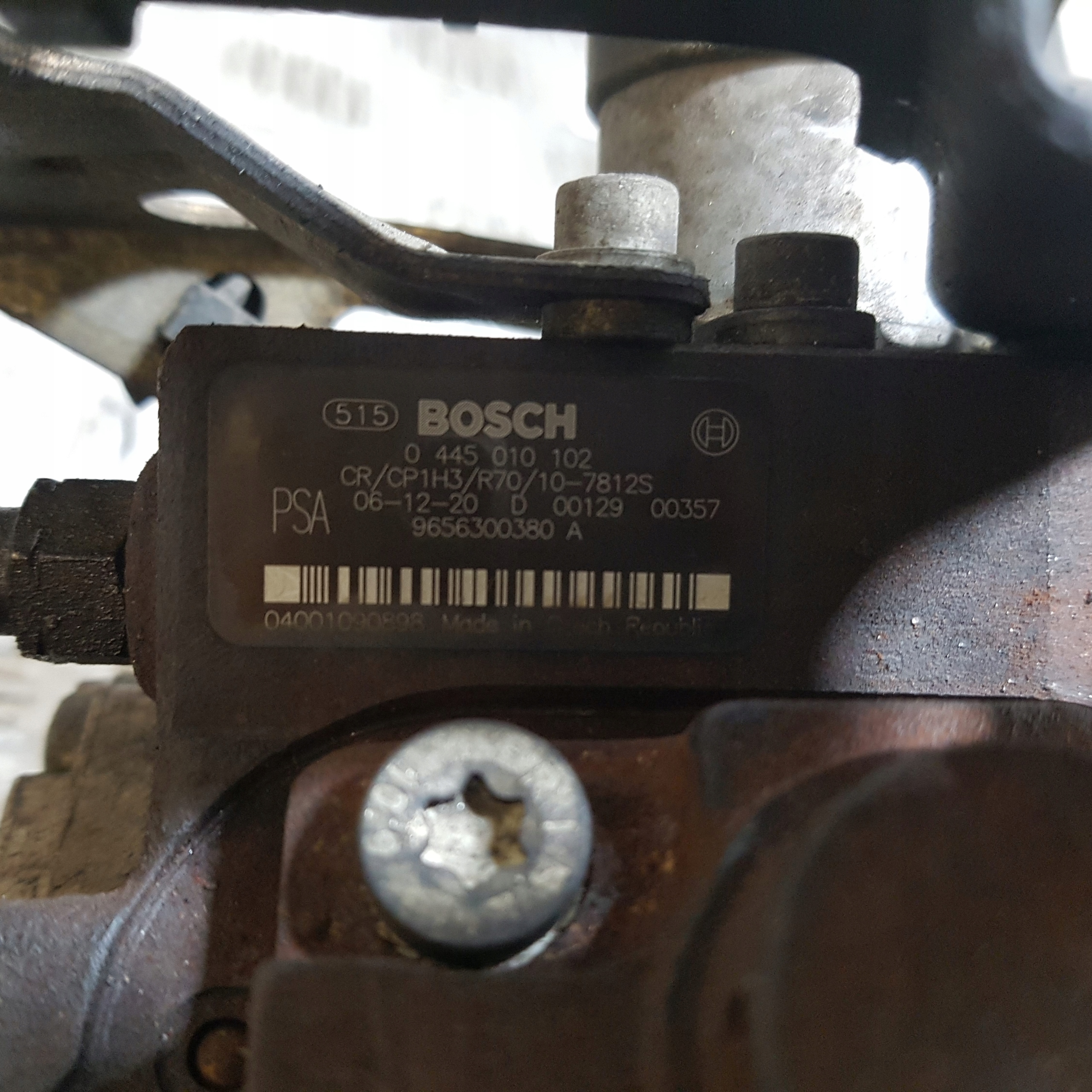 injection pump PEUGEOT 207 0445010102