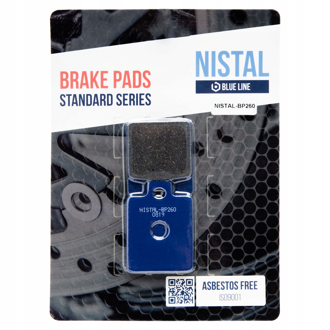 KLOCKI HAMULCOWE PRZÓD PIAGGIO MP3 LT BUSINESS 500 FA260