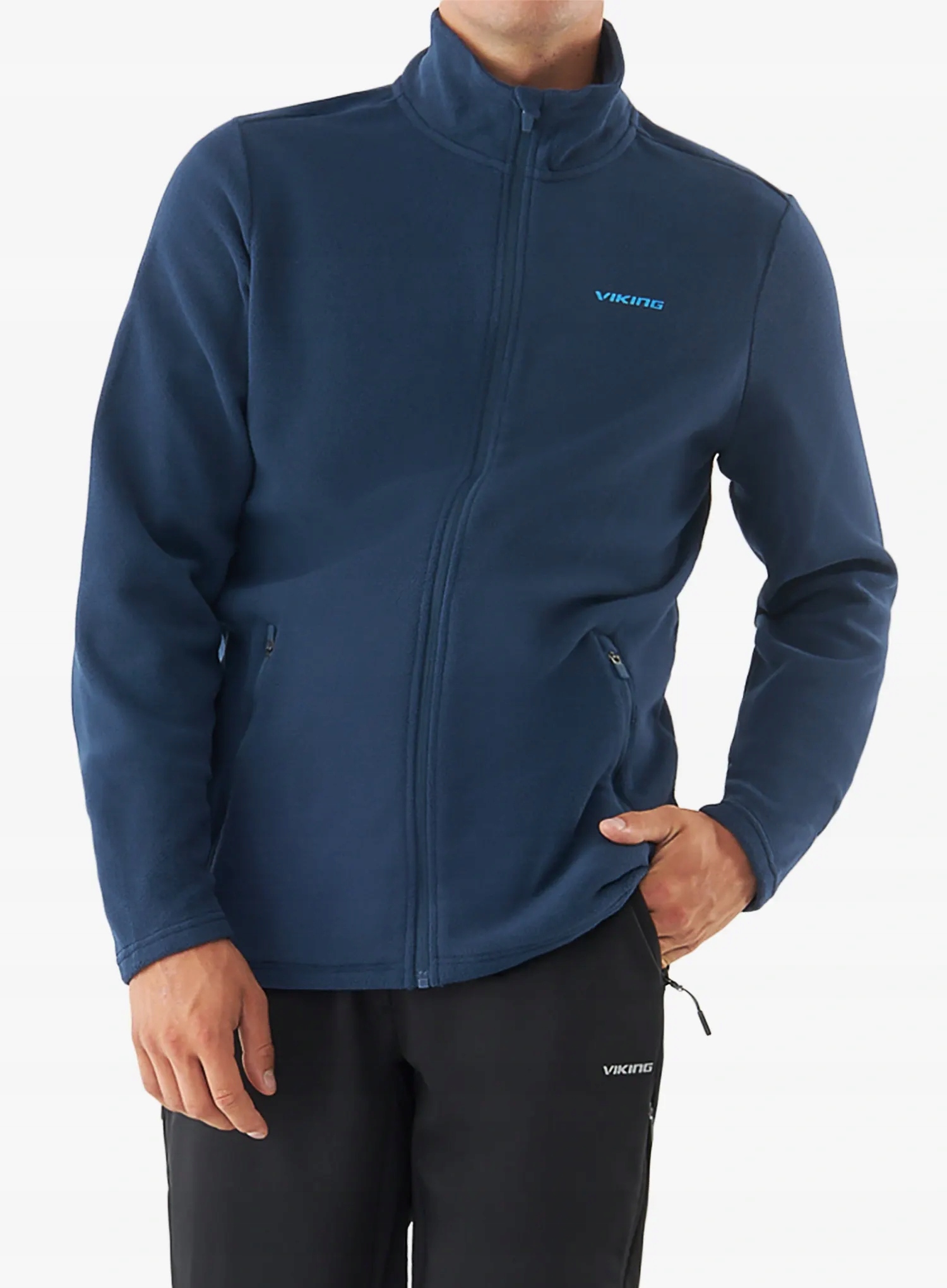Rozepínací mikina Viking Midlayer Fleece Tesero Polartec navy S