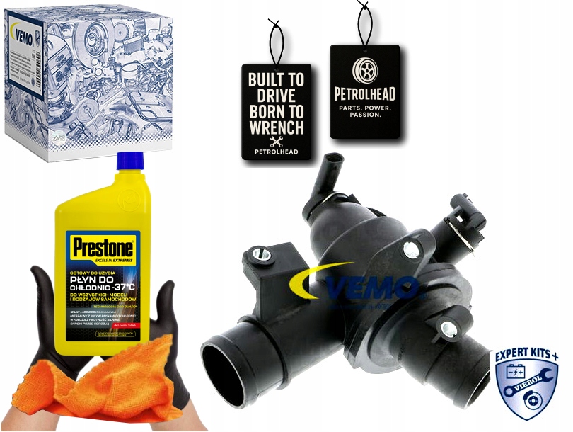 Termostat Chladicí Kapaliny Mercedes C C204 C T-model #Petrolhead Pro+ Kit5