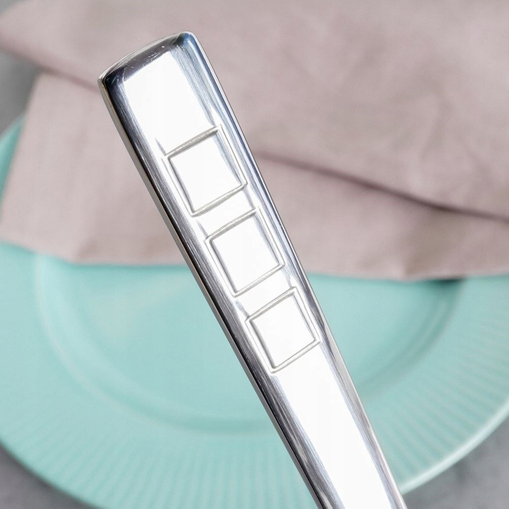 3x Noże STOŁOWE obiadowe stalowe nóż zestaw noży NAVA Harmony Informacje dodatkowe możliwość mycia w zmywarce