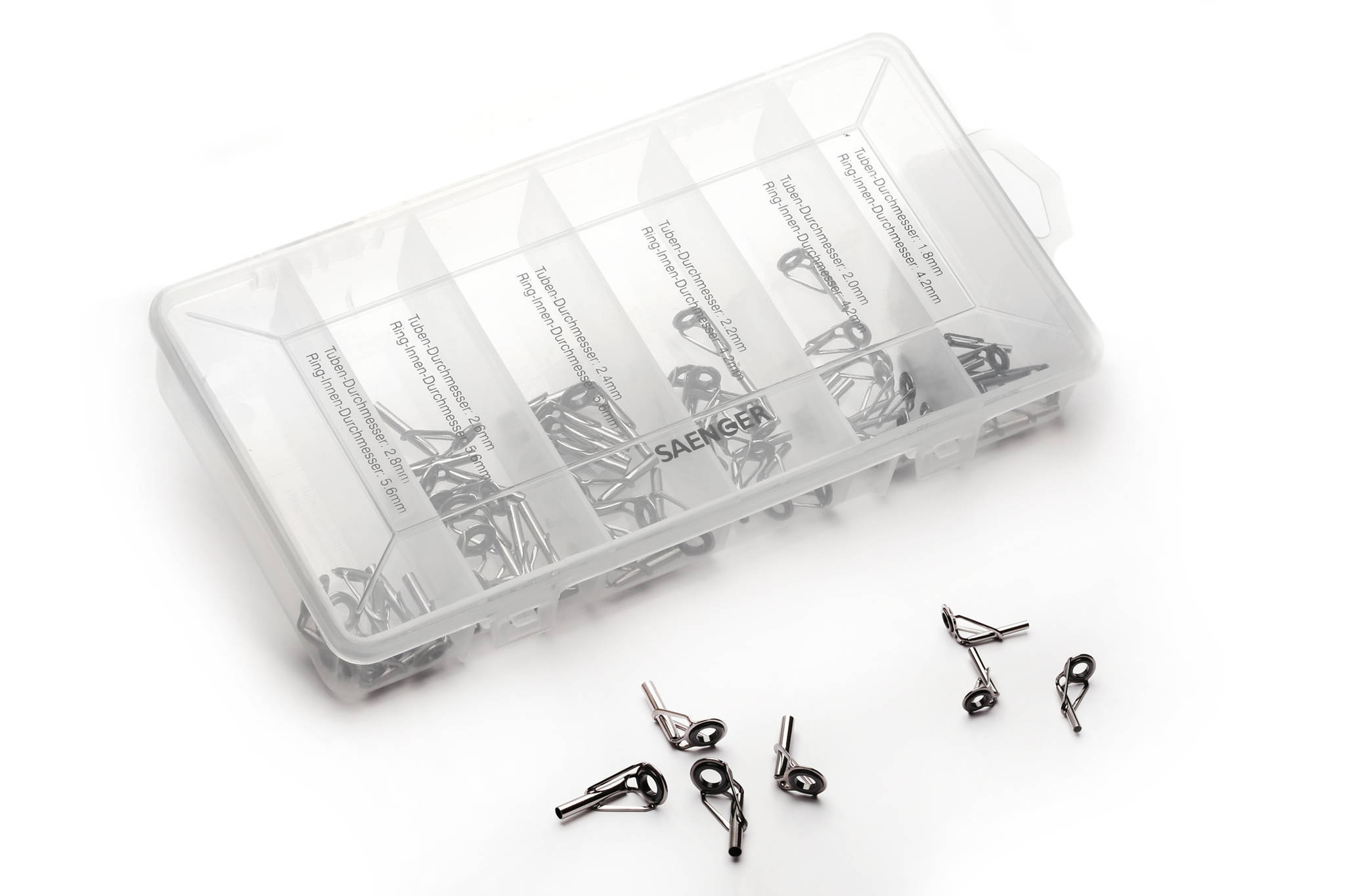 Sada Špičkových Průchodek Sanger 1,8 mm-2,8 mm