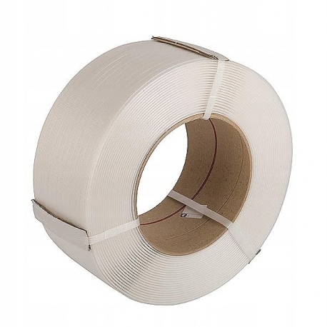 19x09x1200 19 mm x 0,9 x 1200 m Taśma spinającą do palet Taśma Pp 19x1200 m