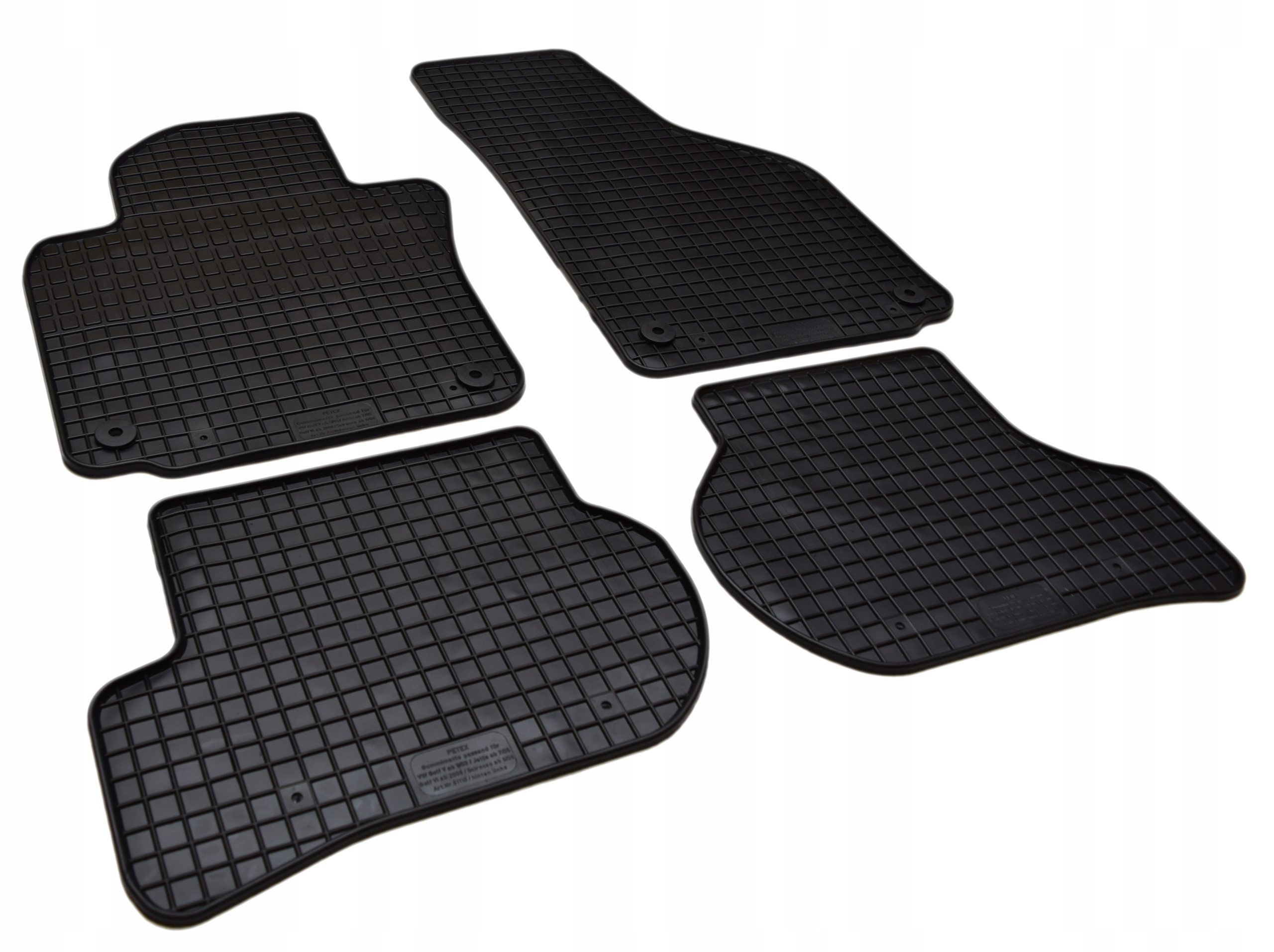 

Vw Golf V i VI 03-13r. Dywaniki Gumowe Petex