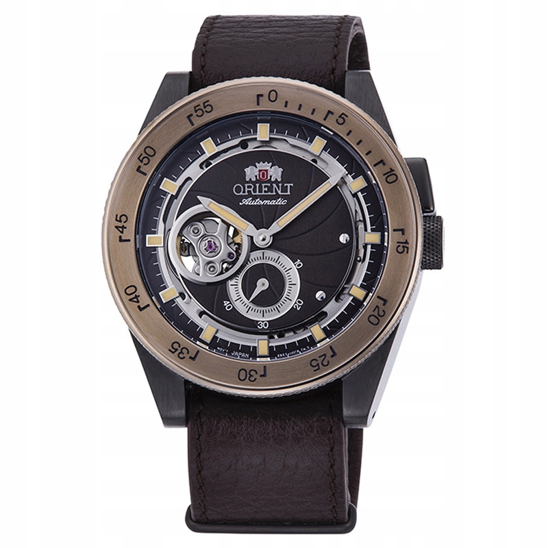 Pánské Hodinky Orient RA-AR0203Y10B s hnědým řemínkem