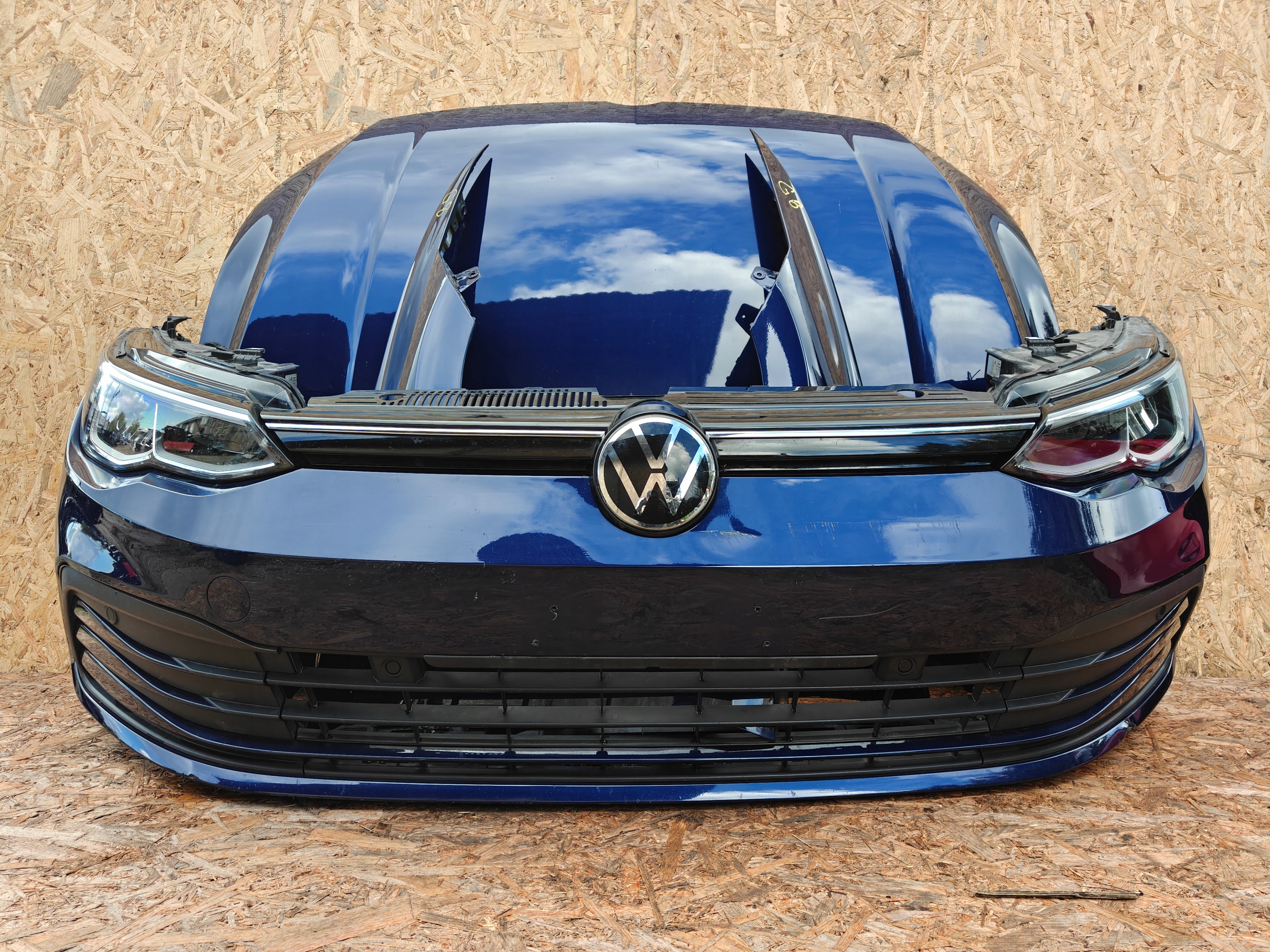 complete front VW GOLF 8 VIII 1,0 TSI DSG AUTOMAT bonnet fender bumper