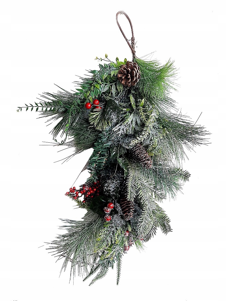 PIĘKNA GAŁĄZKA Z SZYSZKAMI / STROIK