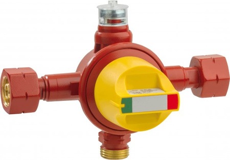 Gok automatický spínač plynu Lpg 12 kg/h, víceválcový ventil Gf x Gf zew