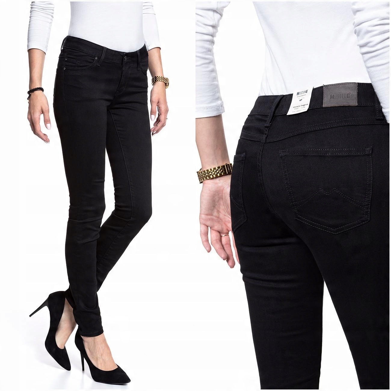 

Mustang Jasmin Damskie Spodnie Jeansowe W27 L30