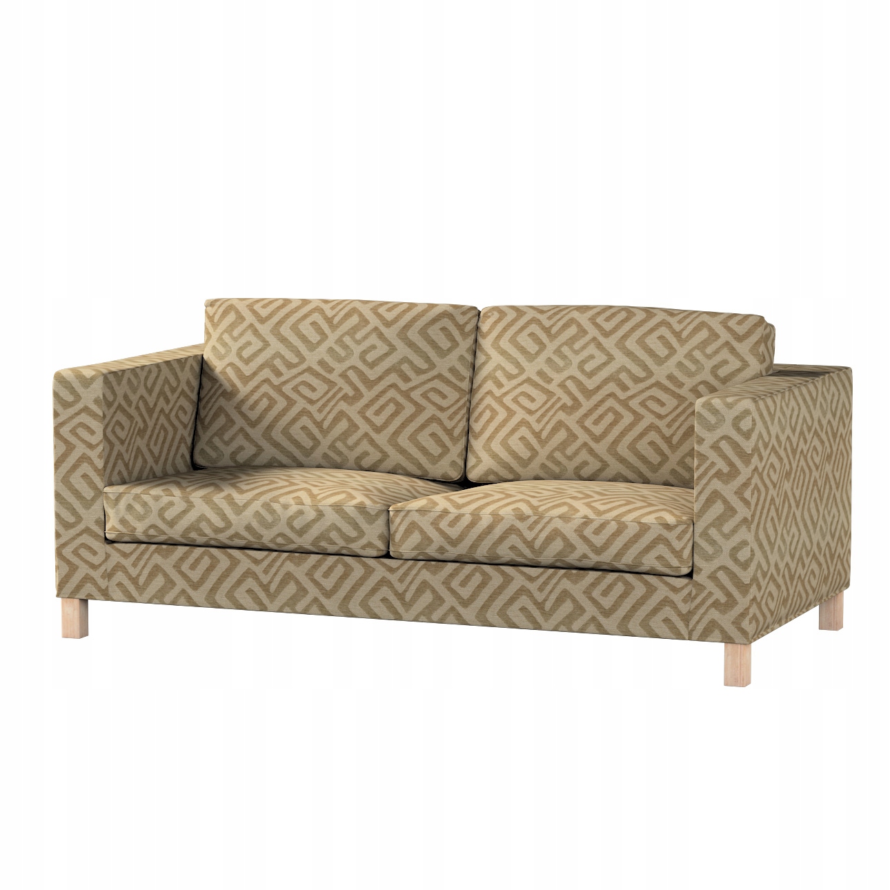 Potah na rozkládací pohovku Karlanda, krátký, Ikea mocca